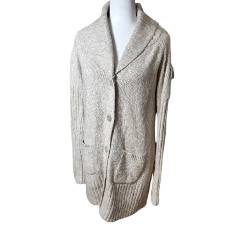 CABI Super Soft Long Line Cardigan Sweater w Pocket Detail Siz Small